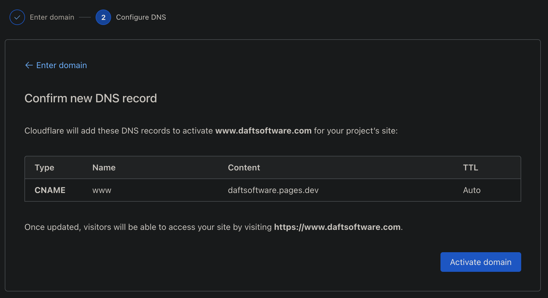 Custom Domains